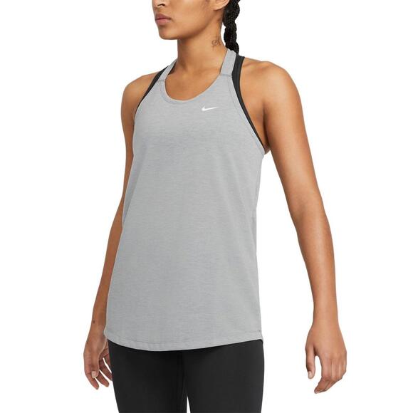 Nike Womens Elastika T-Back Logo Top Size XS - Picture 1 of 2